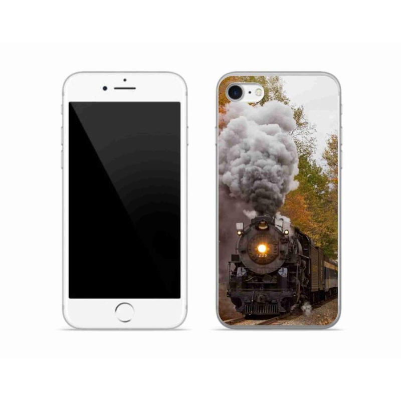 Gelový kryt mmCase na mobil iPhone 7 - vlak 1