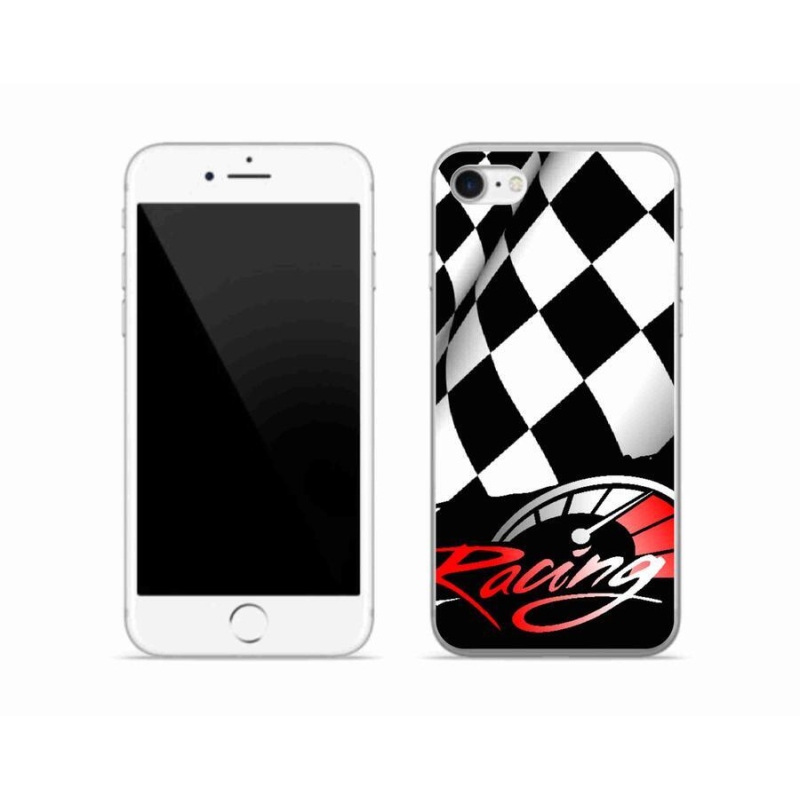 Gelový kryt mmCase na mobil iPhone 7 - závodění