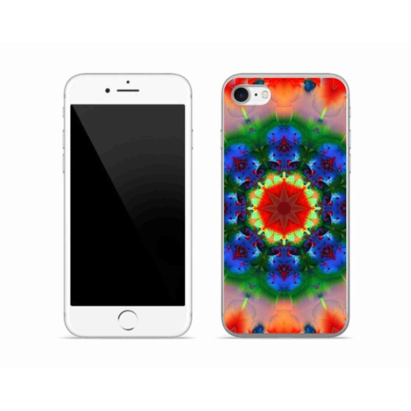 Gelový kryt mmCase na mobil iPhone 8 - abstrakt 5