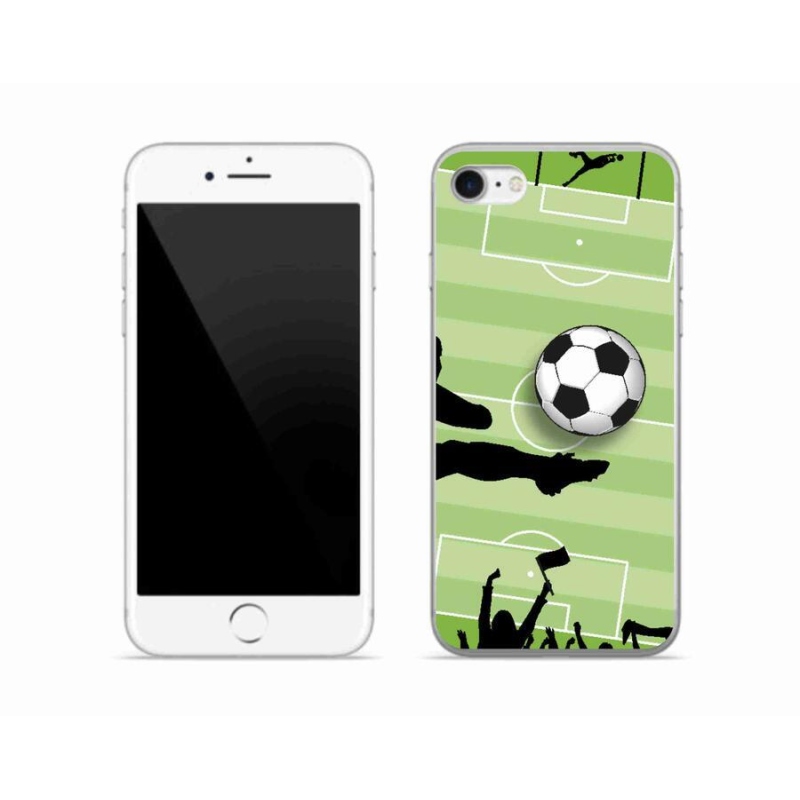 Gelový kryt mmCase na mobil iPhone 8 - fotbal 3