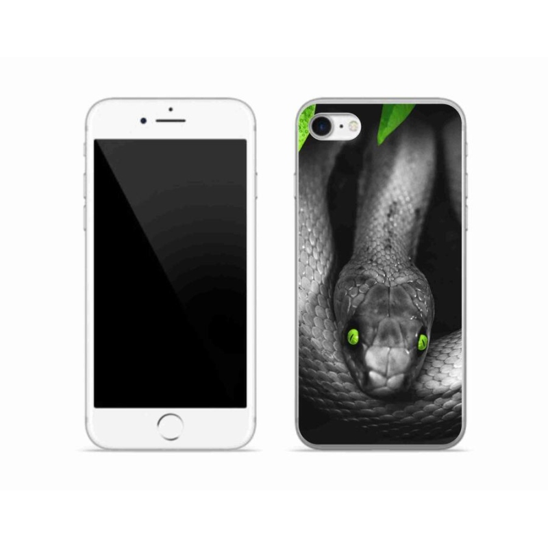 Gelový kryt mmCase na mobil iPhone 8 - had