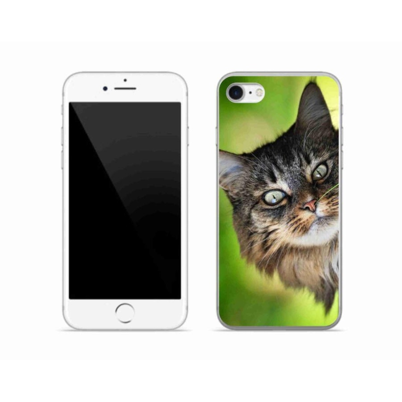 Gelový kryt mmCase na mobil iPhone 8 - kočka 3