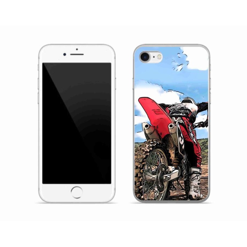Gelový kryt mmCase na mobil iPhone 8 - moto