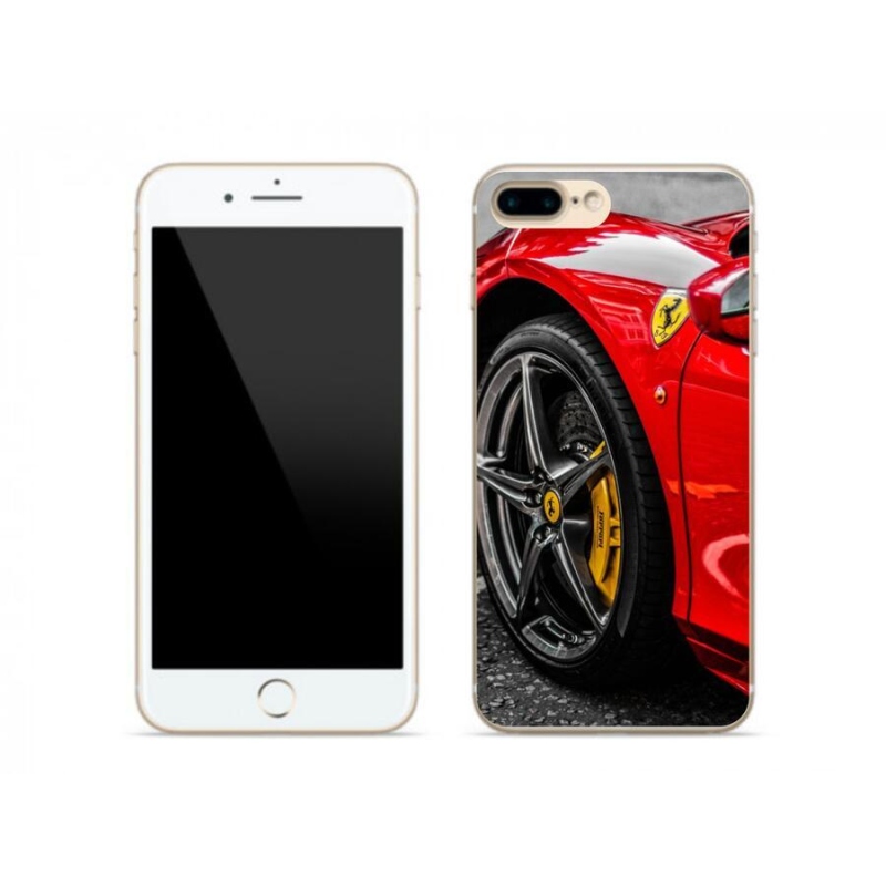 Gelový kryt mmCase na mobil iPhone 8 Plus - auto 1
