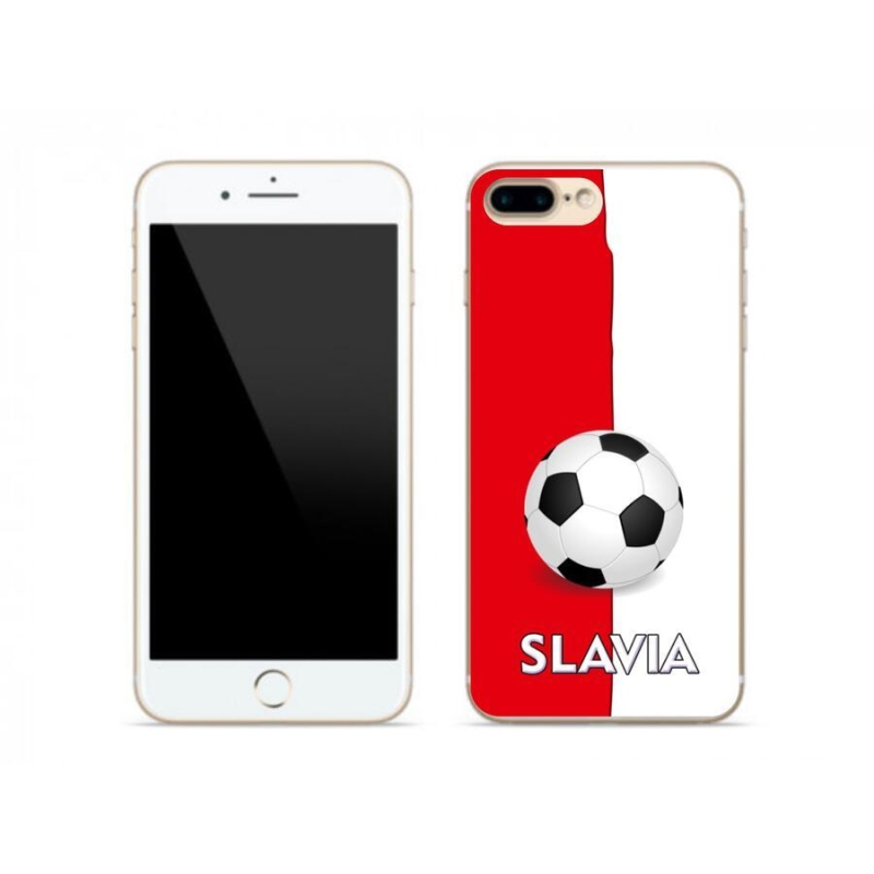 Gelový kryt mmCase na mobil iPhone 8 Plus - fotbal 2