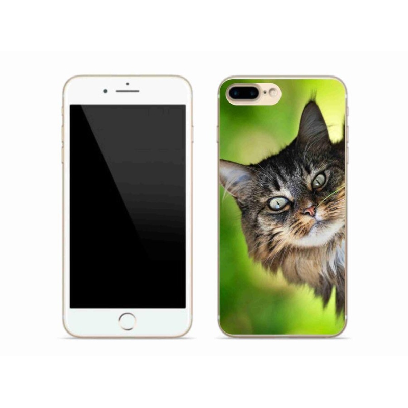 Gelový kryt mmCase na mobil iPhone 8 Plus - kočka 3