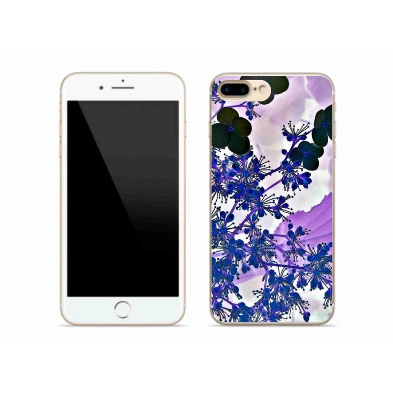 Gelový kryt mmCase na mobil iPhone 8 Plus - květ hortenzie