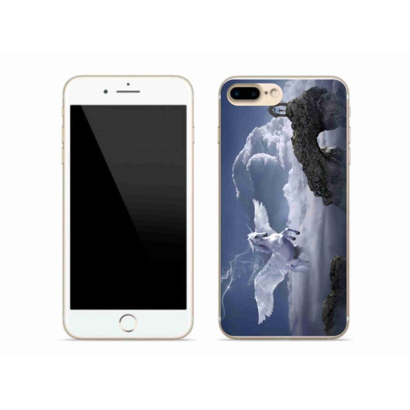 Gelový kryt mmCase na mobil iPhone 8 Plus - pegas