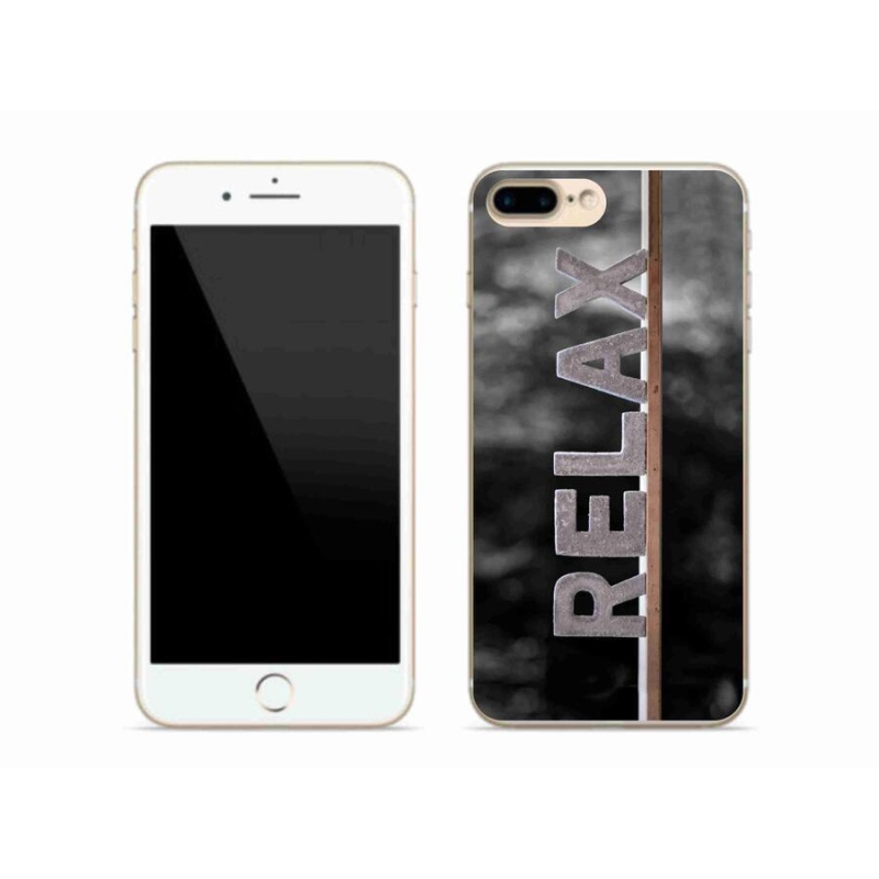 Gelový kryt mmCase na mobil iPhone 8 Plus - relax 1