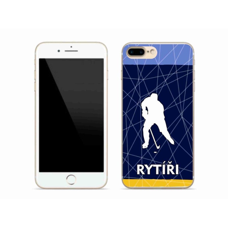 Gelový kryt mmCase na mobil iPhone 8 Plus - Rytíři