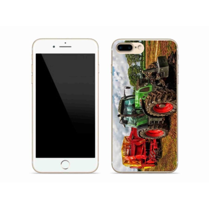 Gelový kryt mmCase na mobil iPhone 8 Plus - traktor 4