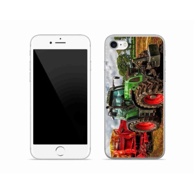 Gelový kryt mmCase na mobil iPhone 8 - traktor 4