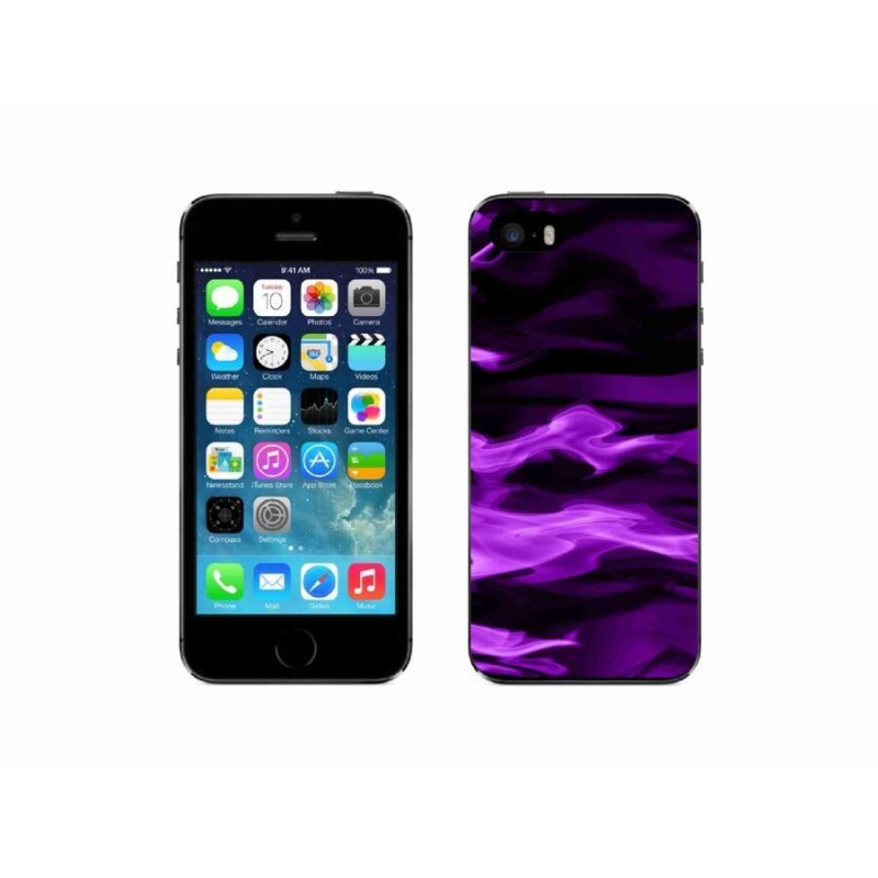 Gelový kryt mmCase na mobil iPhone SE (2016) - abstraktní vzor 9
