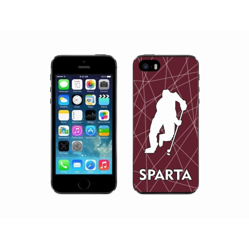 Gelový kryt mmCase na mobil iPhone SE (2016) - Sparta