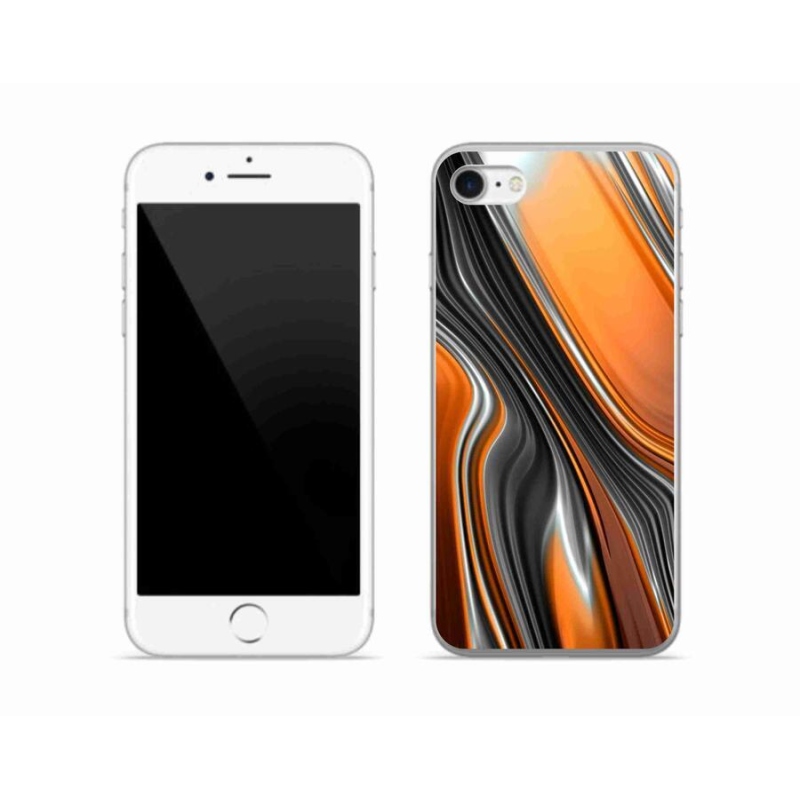 Gelový kryt mmCase na mobil iPhone SE (2020) - abstrakt 3