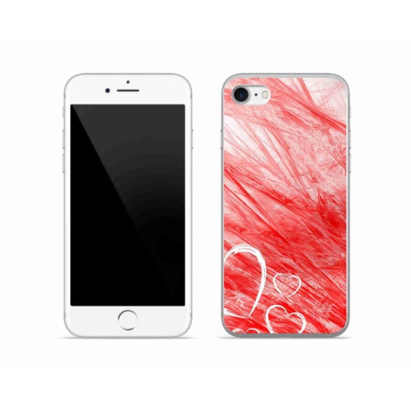Gelový kryt mmCase na mobil iPhone SE (2020) - heart
