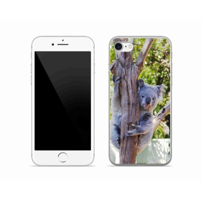 Gelový kryt mmCase na mobil iPhone SE (2020) - koala