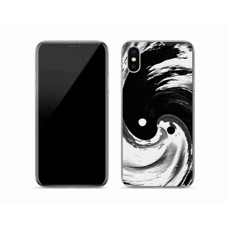 Gelový kryt mmCase na mobil iPhone X - abstrakt 8