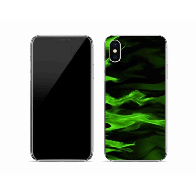 Gelový kryt mmCase na mobil iPhone X - abstraktní vzor 10