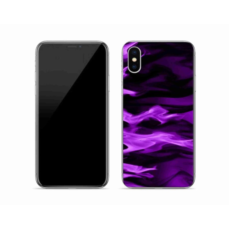 Gelový kryt mmCase na mobil iPhone X - abstraktní vzor 9