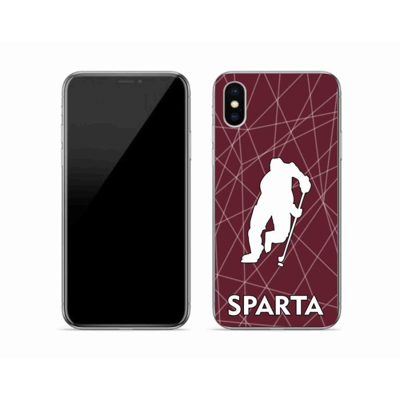 Gelový kryt mmCase na mobil iPhone X - Sparta