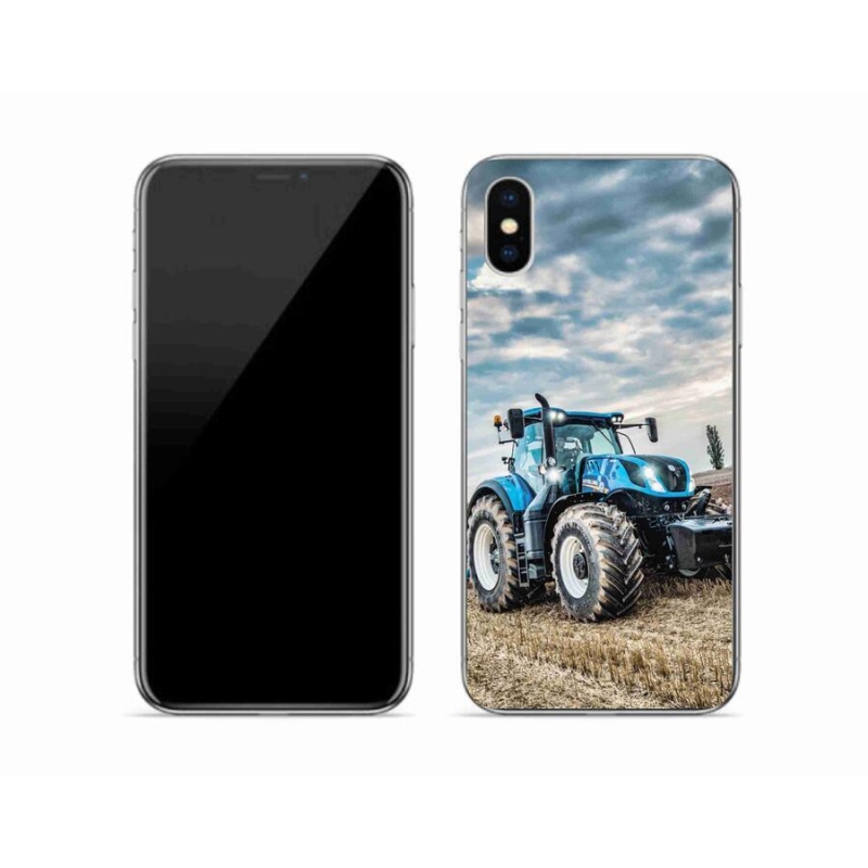 Gelový kryt mmCase na mobil iPhone X - traktor 2