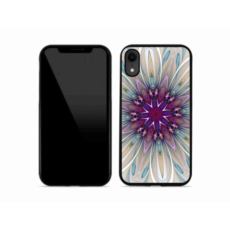 Gelový kryt mmCase na mobil iPhone XR - abstrakt 10