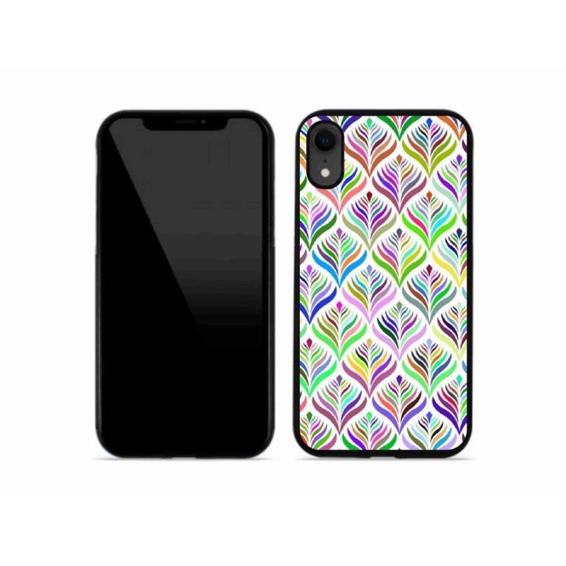 Gelový kryt mmCase na mobil iPhone XR - abstrakt 15