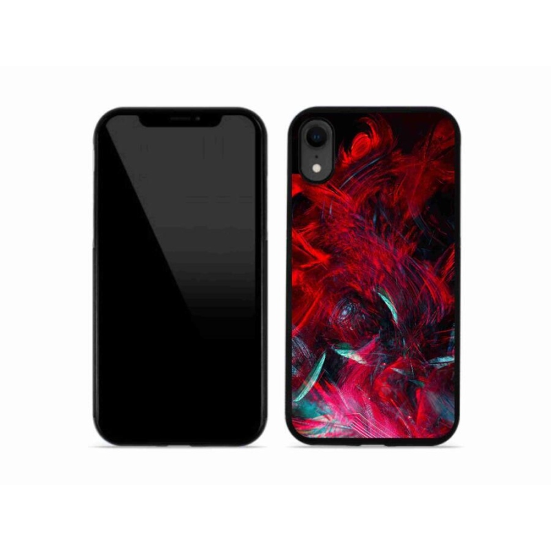 Gelový kryt mmCase na mobil iPhone XR - abstrakt 16