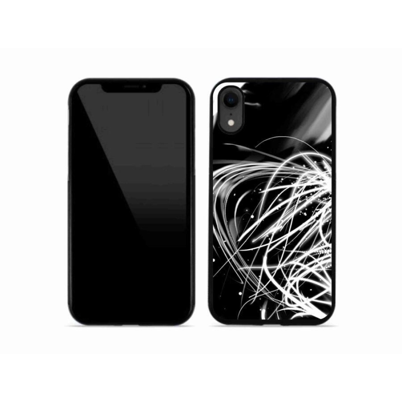 Gelový kryt mmCase na mobil iPhone XR - abstrakt 2