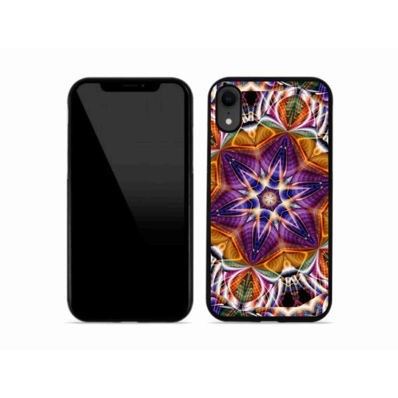 Gelový kryt mmCase na mobil iPhone XR - abstrakt 6