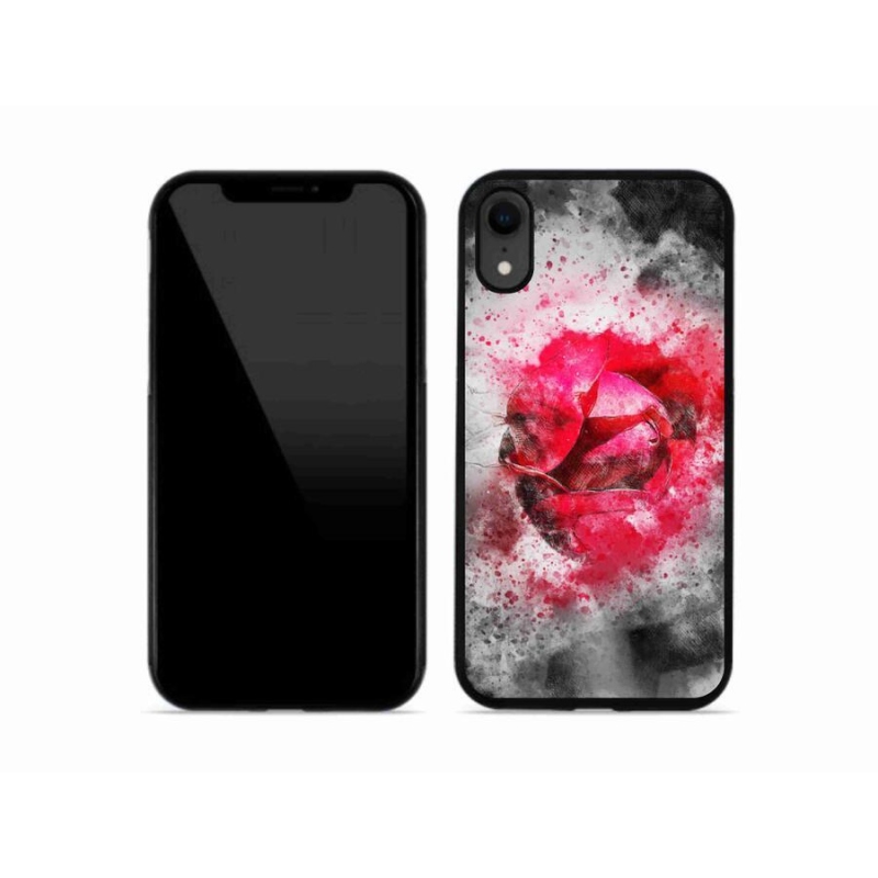 Gelový kryt mmCase na mobil iPhone XR - abstrakt 9
