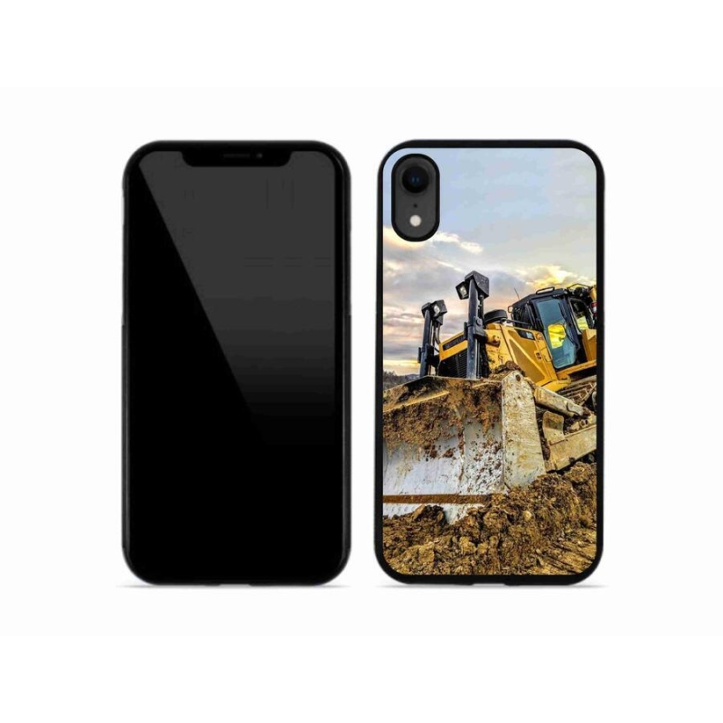 Gelový kryt mmCase na mobil iPhone XR - bagr