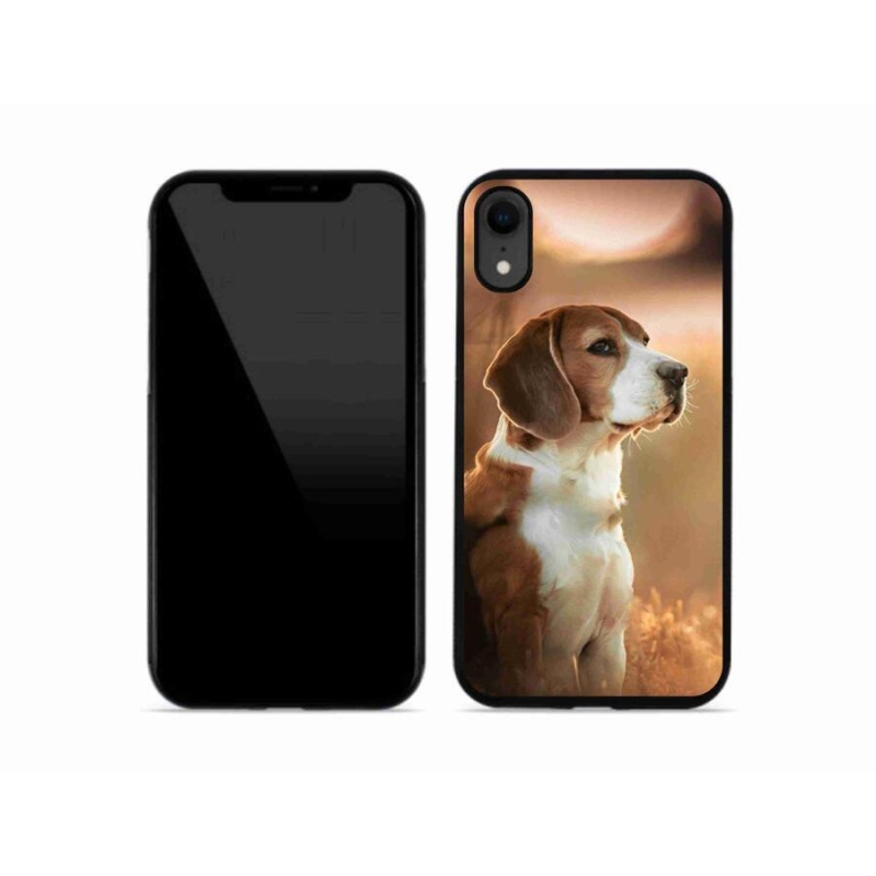 Gelový kryt mmCase na mobil iPhone XR - bígl