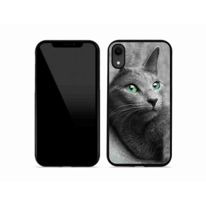 Gelový kryt mmCase na mobil iPhone XR - kočka 2