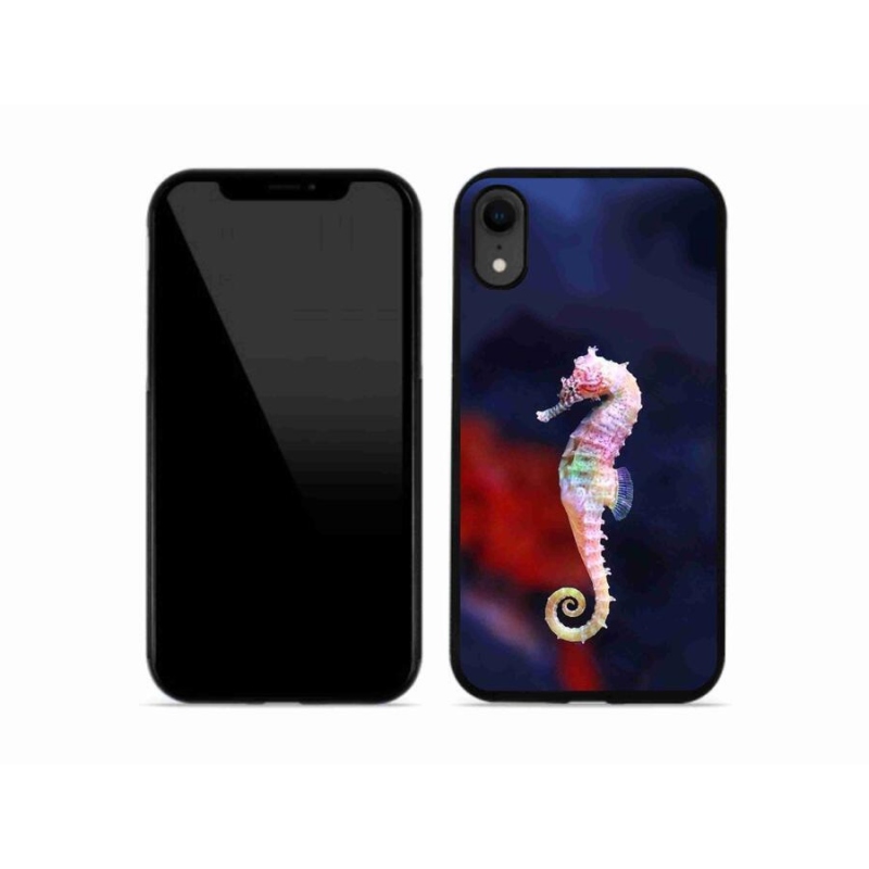 Gelový kryt mmCase na mobil iPhone XR - mořský koník