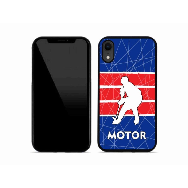 Gelový kryt mmCase na mobil iPhone XR - Motor