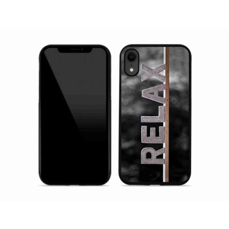 Gelový kryt mmCase na mobil iPhone XR - relax 1