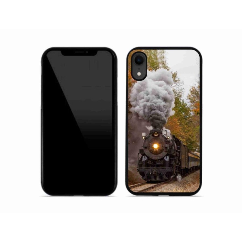 Gelový kryt mmCase na mobil iPhone XR - vlak 1