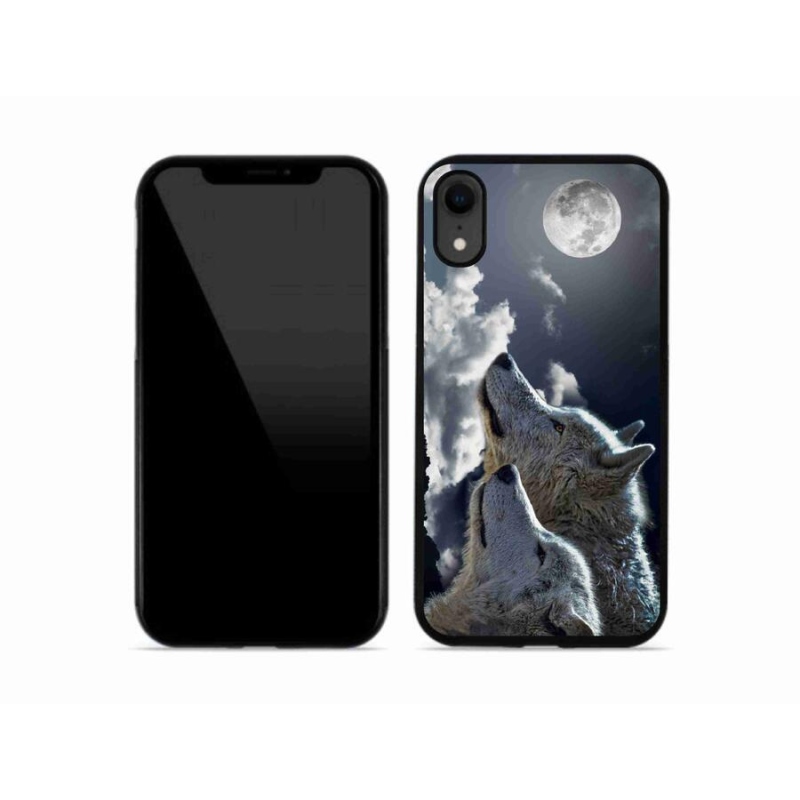 Gelový kryt mmCase na mobil iPhone XR - vlci