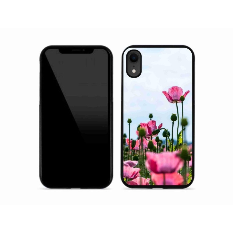 Gelový kryt mmCase na mobil iPhone XR - vlčí mák