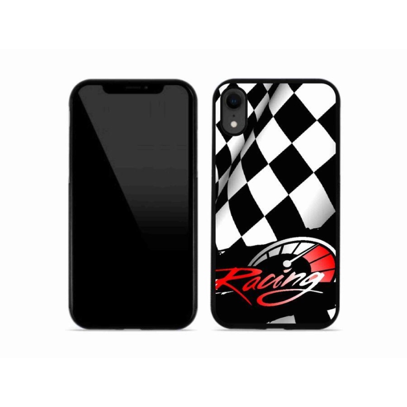 Gelový kryt mmCase na mobil iPhone XR - závodění