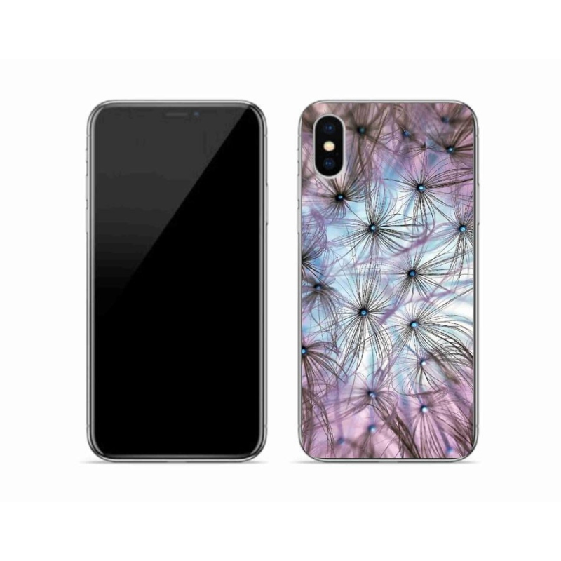 Gelový kryt mmCase na mobil iPhone XS - abstrakt 17