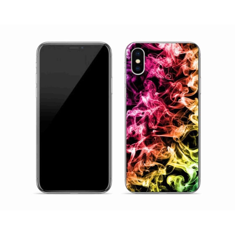 Gelový kryt mmCase na mobil iPhone XS - abstraktní vzor 6