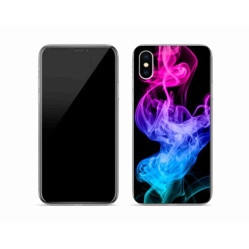 Gelový kryt mmCase na mobil iPhone XS - abstraktní vzor 8