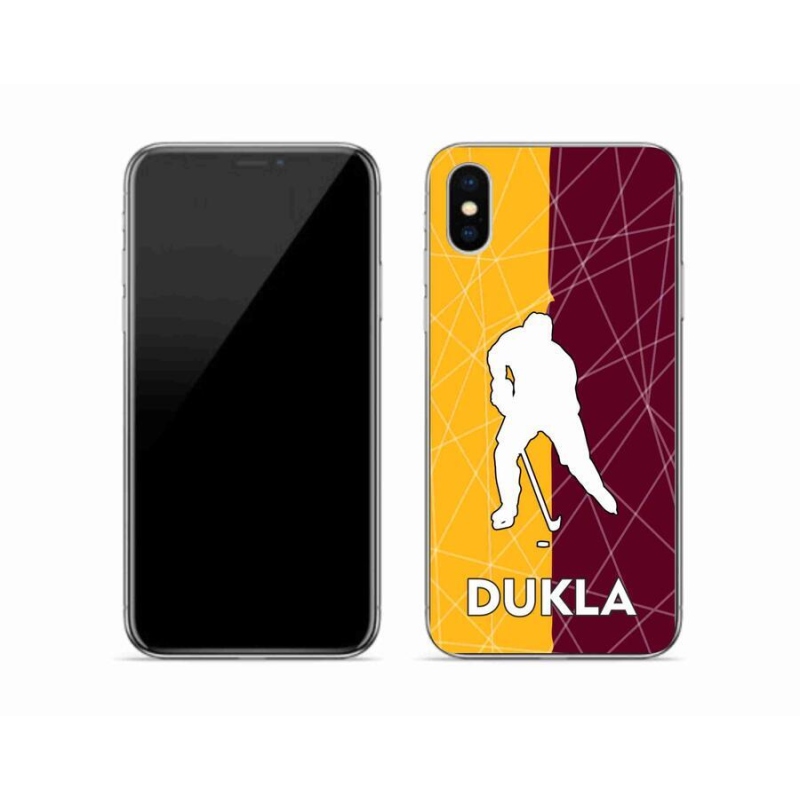 Gelový kryt mmCase na mobil iPhone XS - Dukla