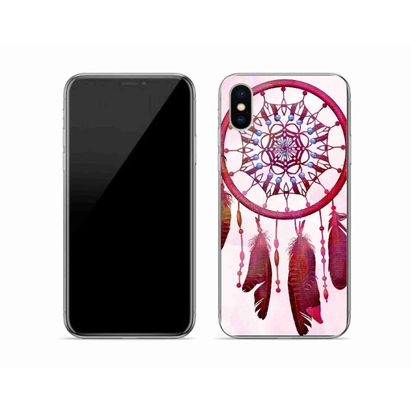 Gelový kryt mmCase na mobil iPhone XS - lapač snů