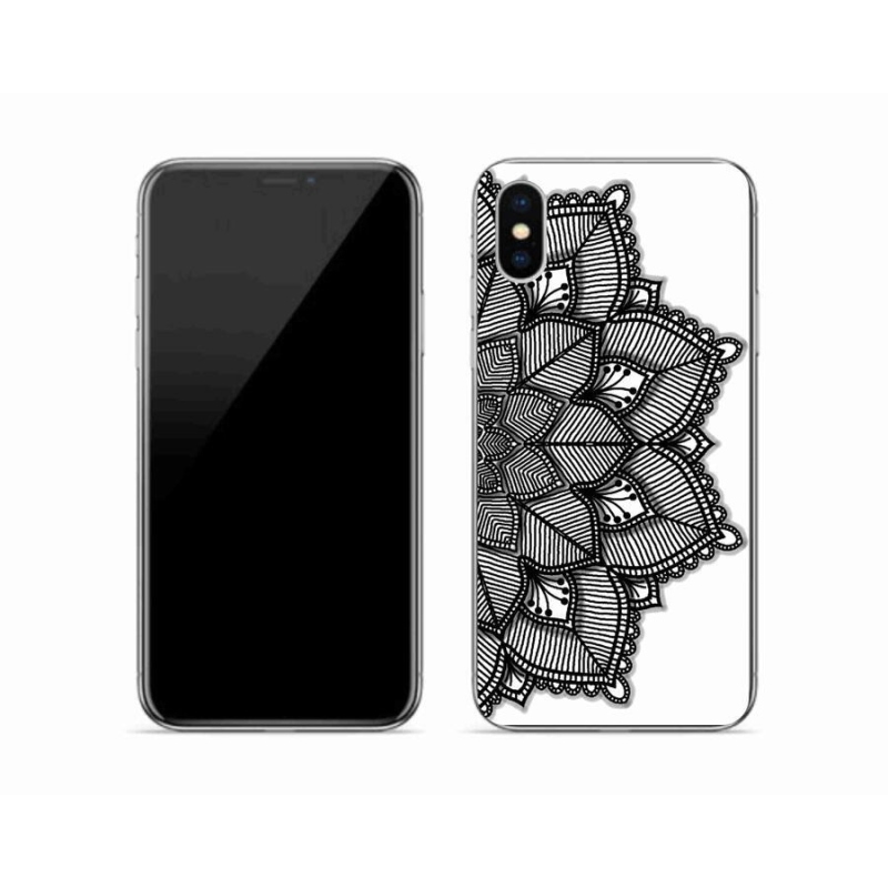 Gelový kryt mmCase na mobil iPhone XS - mandala