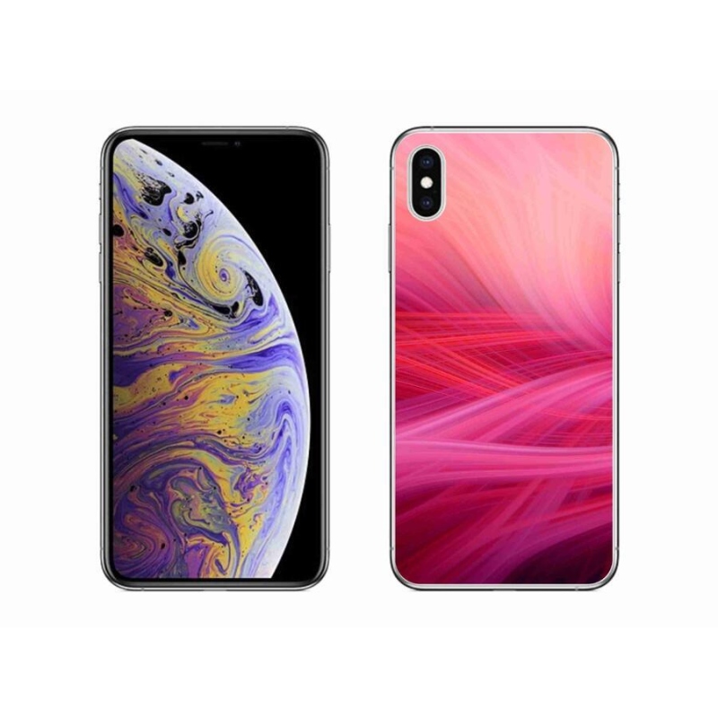 Gelový kryt mmCase na mobil iPhone XS Max - abstrakt 13