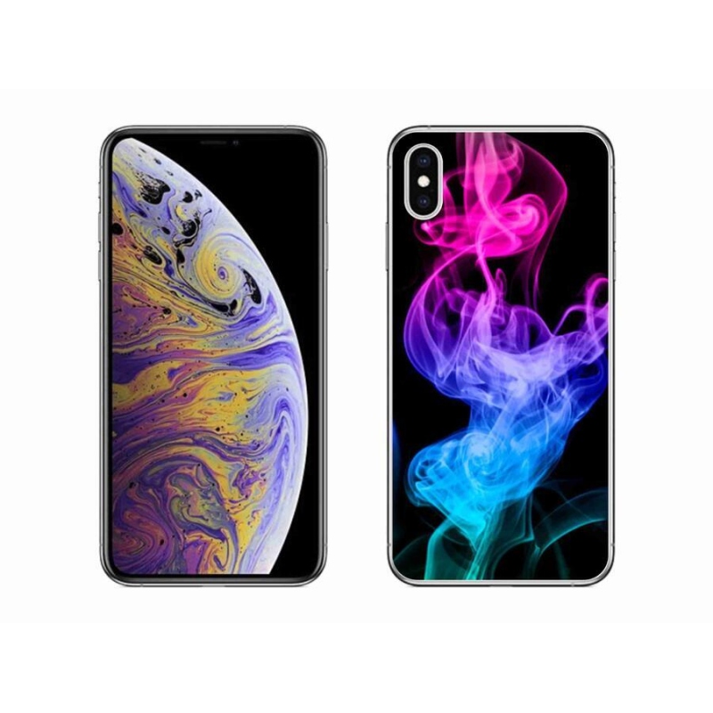 Gelový kryt mmCase na mobil iPhone XS Max - abstraktní vzor 8